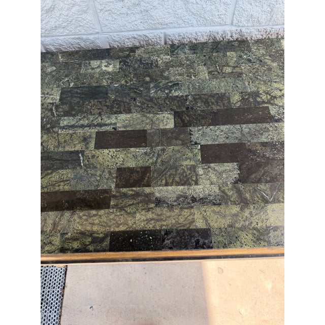 Traditional Vintage Venetian-Style Crème Peinte and Polychrome Console Table For Sale - Image 3 of 5