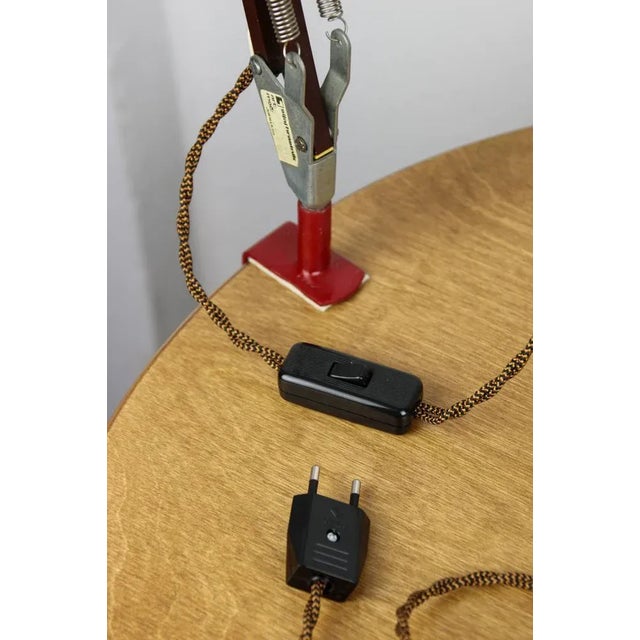 1980s Adjustable Achitect Table Lamp by Sijaj, 1970s For Sale - Image 5 of 12