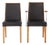 Vintage Scandinavian Oak Chairs, 1990s, Set of 2 For Sale