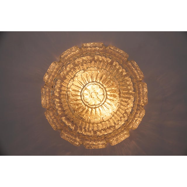 Large bubble tiered glass wall lamp / flush mount by limburg, 1960s germany we have three different sizes in the same...