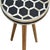 2020s Inlay Accent Stool With Tripod Base For Sale - Image 5 of 7