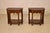 Pair of Edwardian English Oak Side Tables, Circa 1900 For Sale - Image 4 of 10