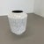 Vintage White Zig Zag Fat Lava Ceramic Vase from Ilkra Ceramics, 1970s For Sale - Image 15 of 18