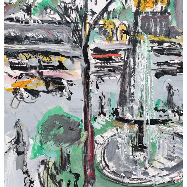 Lucien Génin, Place Pigalle, 1930s, Oil on Gouache on Paper, Framed For Sale - Image 10 of 16