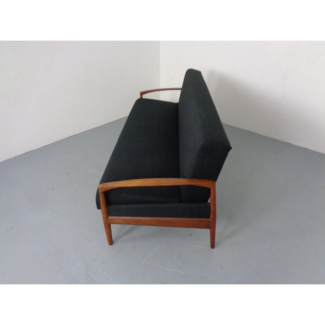 Teak Sofa or Daybed by Carl Straub for Goldfeder, Germany, 1950s For Sale - Image 12 of 18
