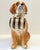 Large Vintage Ceramic and Glazed St. Bernard Dog Bank For Sale - Image 11 of 11