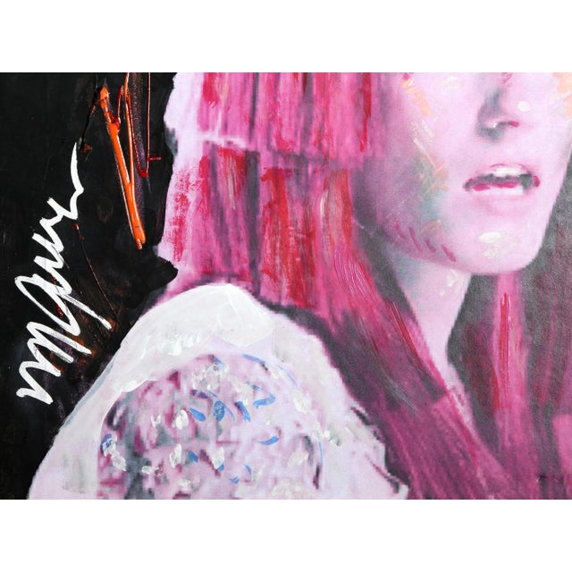 Florence and The Machine 2 Sid Maurer American (1926) Mixed media on foamcore, signed in marker Size: 10 x 15 in. (25.4 x...