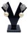Natural Pearl 33.40cts & Diamond 1.83cts Earring in 14k Gold For Sale
