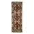 Jewel Tone Fine Quality Antique Persian Malayer Narrow Horizontal Woven Rug - 1'7" x 4'3" For Sale