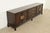 Mount Airy Furniture Company John Stuart for Mount Airy Hollywood Regency Chinoiserie Monumental Mahogany and Brass Sideboard Credenza, 1960s For Sale - Image 4 of 13