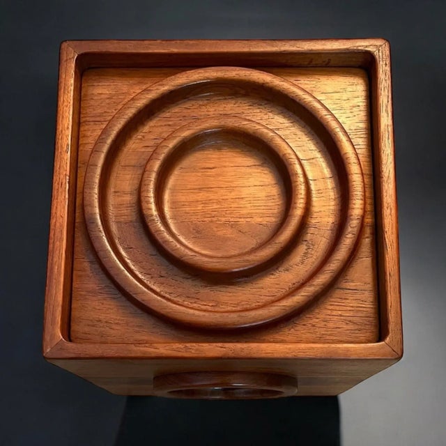 Ice Bucket in Teak by Jens Quistgaard For Sale - Image 11 of 13