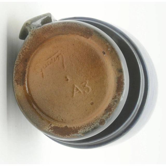 1920s Belgian Art Pottery Jar with Lid by Roger Guerin Bouffioulx, 1927 For Sale - Image 5 of 11