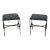 Pair Rope Twist Iron Newly Upholstered Benches For Sale