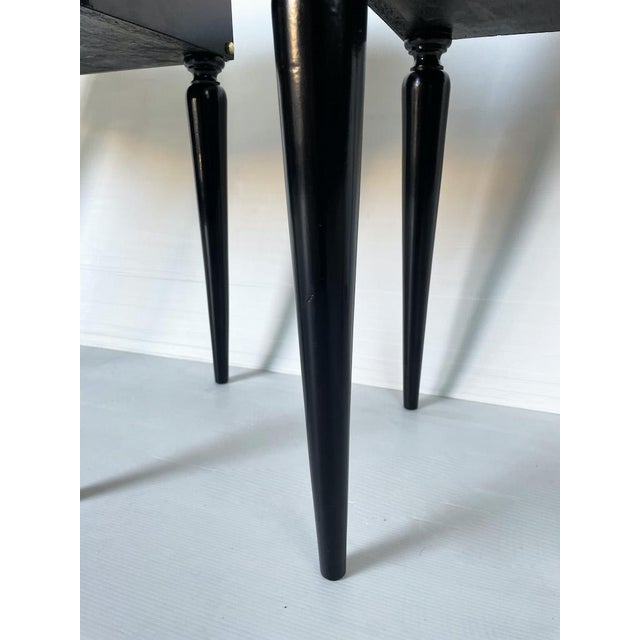Beige Mid-Century Italian Nightstands, 1950, Set of 2 For Sale - Image 8 of 9