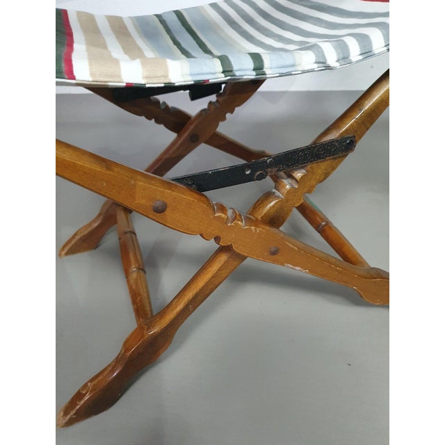 Foldable Deck Chair by W.H. Den Ouden for Vetus Rotterdam For Sale - Image 5 of 18