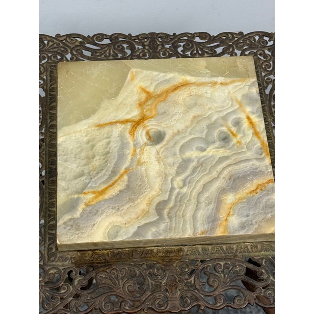 Design Plus Gallery presents a Victorian Plant Stand from the 19th Century. The plant stand features a marble top and...