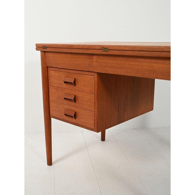 Scandinavian Flip-Top Desk by Børge Mogensen, 1950s For Sale - Image 11 of 16