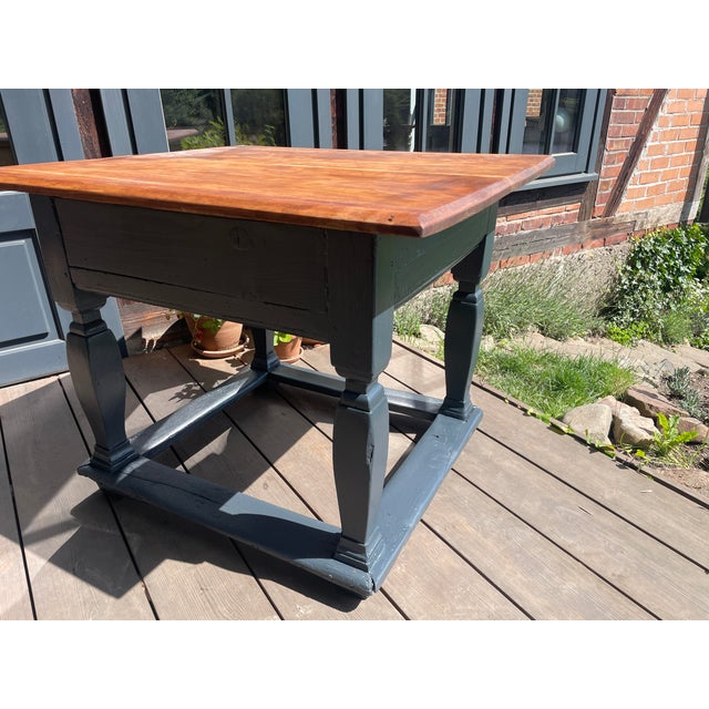 Painted Table in Wood For Sale - Image 18 of 18