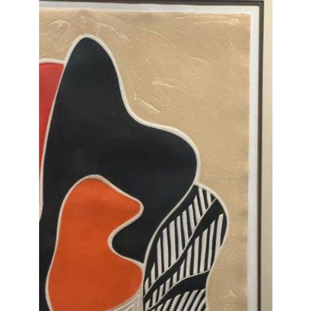 1970s Barbara Kwaśniewska “Dame De Trèfles” (Queen of Clubs) Signed Embossed Print 78/150 For Sale - Image 10 of 14