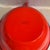 Vintage Large Scale Enameled Orange Bowl For Sale - Image 4 of 5