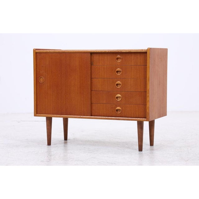 Vintage Danish Teak Chest of Drawers For Sale - Image 3 of 16