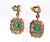Green The York - 16.1 Carat Zambian Emerald and Diamond Earrings - 2 Pieces For Sale - Image 8 of 11