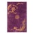 1920s Purple Traditional Dragon Shou Symbols Wool Antique Chinese Art Deco Rug For Sale
