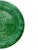 English Wedgwood Majolica Green Glazed Basket Weave Plate, English, Ca. 1885 For Sale - Image 3 of 7