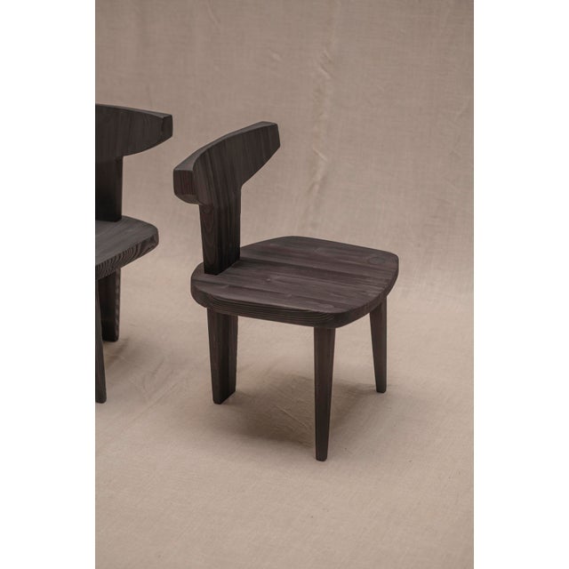 Contemporary Side Chairs attributed to Jacob Kielland-Brandt for I. Christiansen, Denmark, 1960s, Set of 2 For Sale - Image 3 of 18