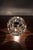 Glass Putzler table lamp. In a good vintage condition. Measurements H. 10,5 cm; Ø 14 cm. Up to 250V (Europe/UK...