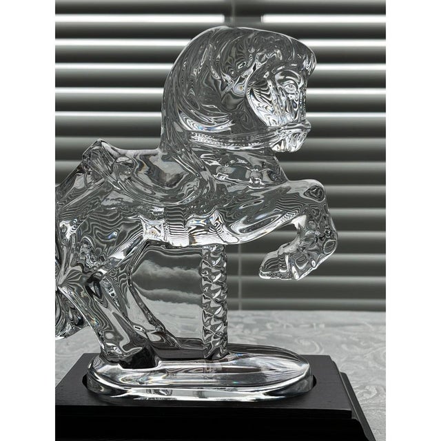 1997 Waterford Society Legends & Lore Carousel Horse Figurine Ireland w/ Box For Sale - Image 13 of 13