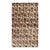 Art Deco Design Rug With a Modern Design in Chocolate Brown and Gray Taupe For Sale