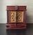 Antique Chinese Wooden Vanity Box Elegantly crafted with timeless allure, this vintage vanity box features a mirrored top...