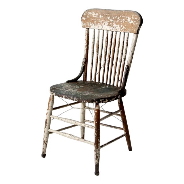 Antique Spindle Back Chair For Sale