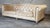 English Restoration Hardware Tan Leather Kensington Luxe Sofa For Sale - Image 3 of 18