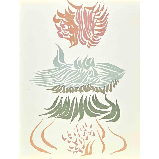 Jacques Herold, Untitled, Lithograph, 1974 For Sale