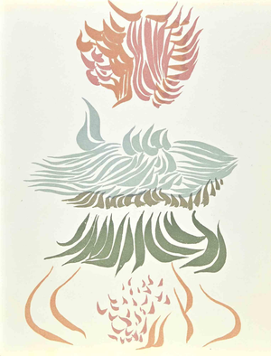Jacques Herold, Untitled, Lithograph, 1974