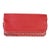Red Goyardine Canvas Sainte Marie Clutch For Sale