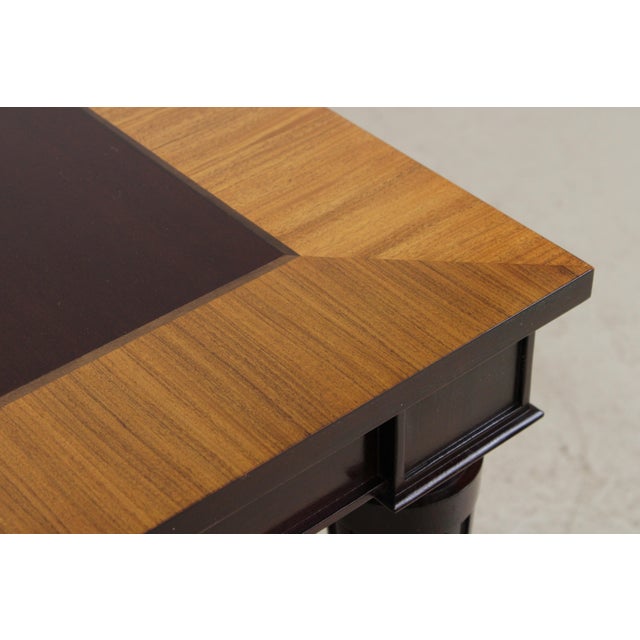 1980s John Widdicomb French Louis XVI Mahogany Dining Room Table For Sale - Image 5 of 17