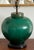 Monumental Chinese Emerald Green Porcelain Vase Table Lamp For Sale - Image 10 of 11