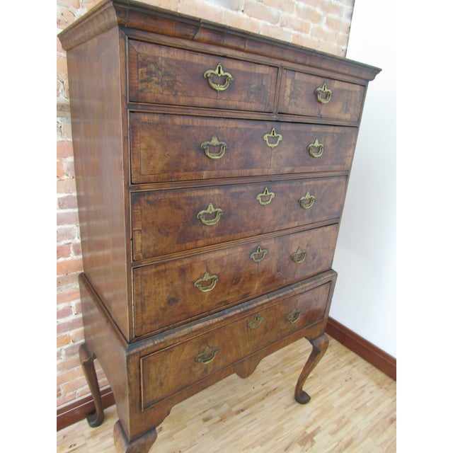 English George I Period Walnut High-Boy, C. 1720 For Sale - Image 3 of 10