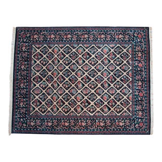 Vintage Pakistani Savonnerie Design Carpet - 9'2" X 11'8" For Sale