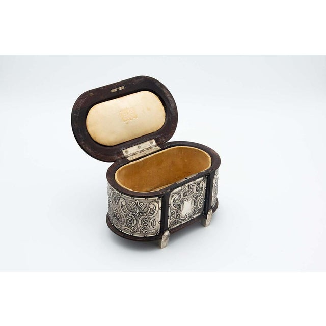 Palo Santo Wood Jewelry Box For Sale - Image 4 of 5
