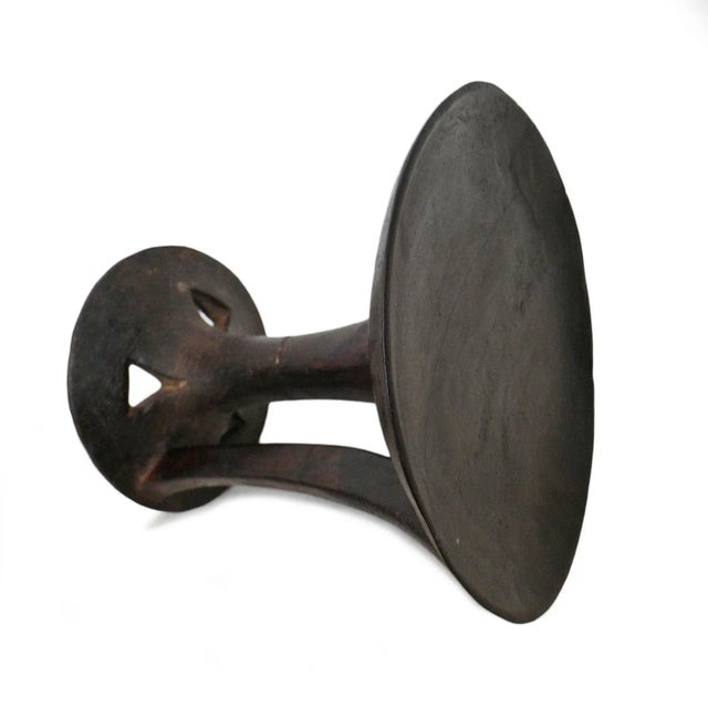 Vintage Naga Serving Bowl Stool For Sale - Image 4 of 7