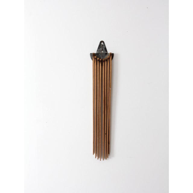 Farmhouse Antique Folding Wooden Wall Drying Rack For Sale - Image 3 of 10
