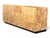Brown Vintage 1970s Hollywood Regency Burl Wood Eight-Drawer Dresser With Black Base For Sale - Image 8 of 13
