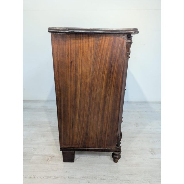 Wood Biedermajer Chest of Drawers, 19th Century For Sale - Image 7 of 14