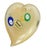 Murano Murano Glass Paperweight Signed For Sale - Image 4 of 7