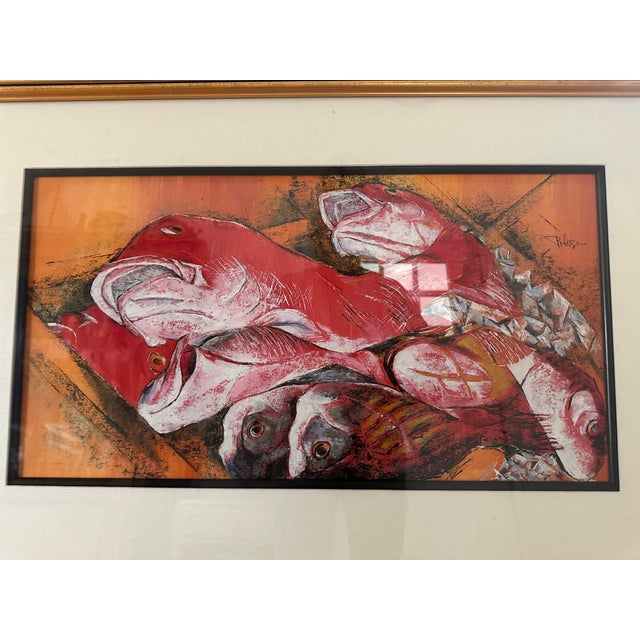 Persimmon 1970s The Red Fish of Tokyo For Sale - Image 8 of 11