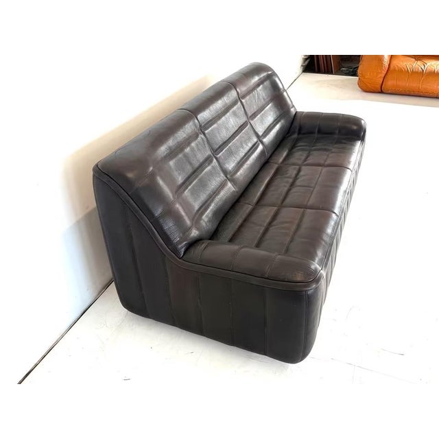 DS 84 Neck Leather Sofa from de Sede, Set of 2 For Sale - Image 5 of 18